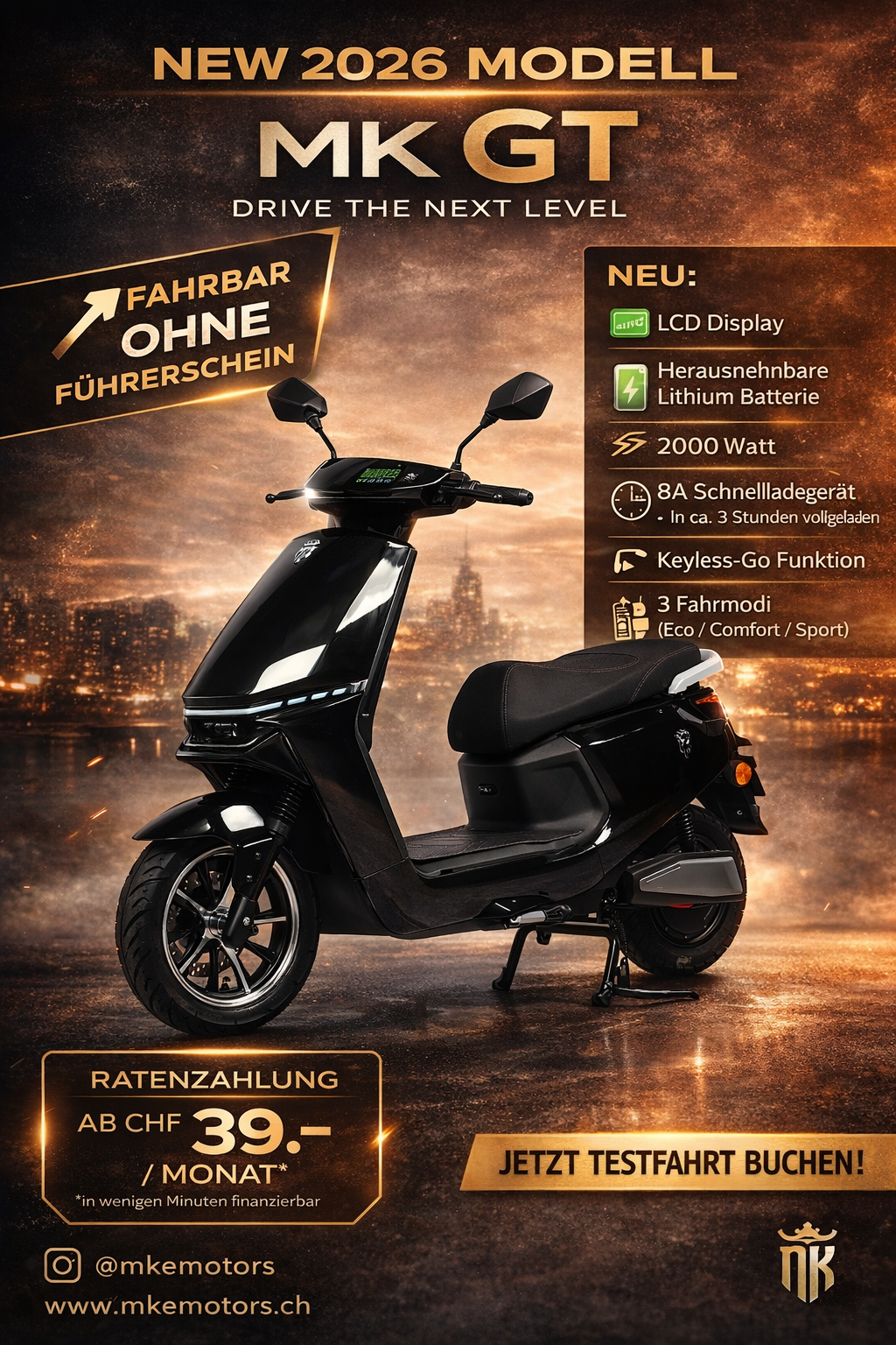 MK GT Ratenzahlung 83CHF Mtl.