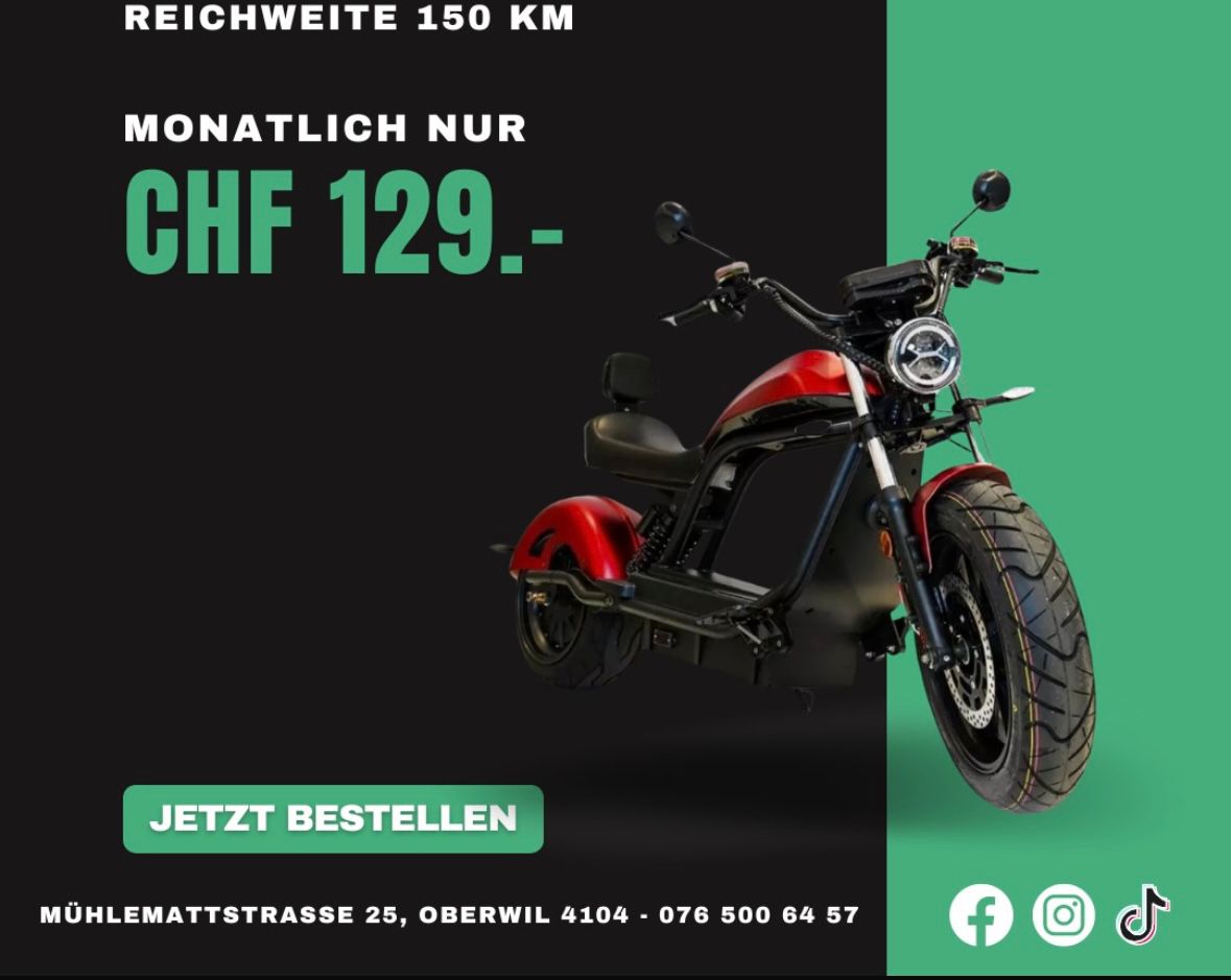 MK Premium 6.0 (Ohne oder mit Führerschein) Ratenzahlung 133CHF Mt